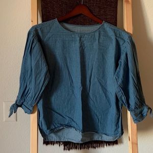 Thin Denim top